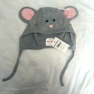 Hannah Andersson baby mouse hat 3-12mo size